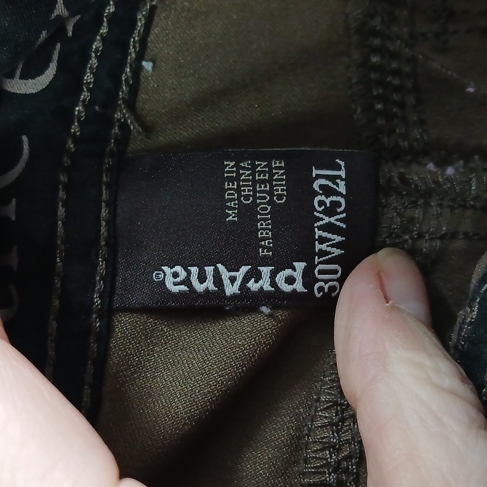 Prana men’s stretch zion pant 30x32 Like New - Picture 7 of 11